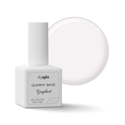 GUMMY BASE Yoghurt base gel polish AGLIA
