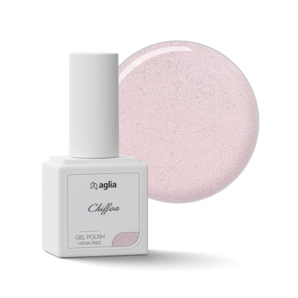 CHIFFON color gel polish AGLIA