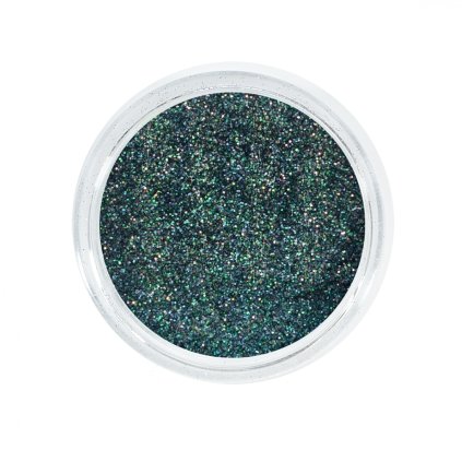 DARK LIME GREEN nail glitters AGLIA