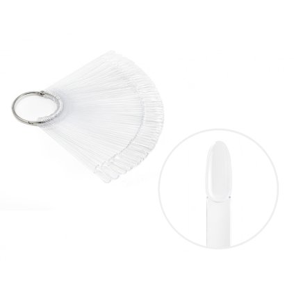 DISPLAY TIPS OVAL Clear tip display on ring AGLIA