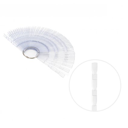 DISPLAY 3-TIPS SQUARE Clear tip display on ring AGLIA