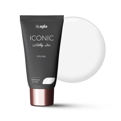 ICONIC Milky Ice builder UV polygel AGLIA