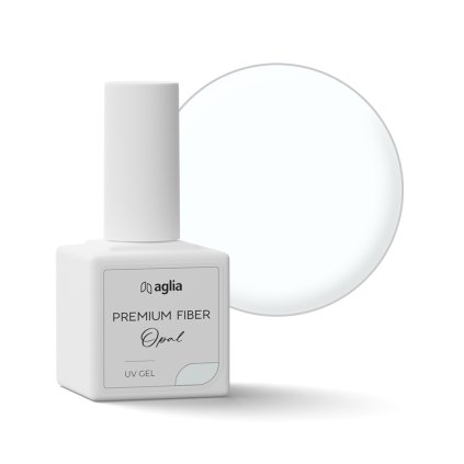 PREMIUM FIBER Opal builder UV gel in a bottle AGLIA