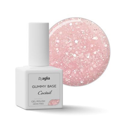 GUMMY BASE Coctail base gel polish AGLIA