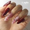 CLARET color gel polish AGLIA