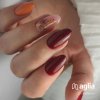 CLARET color gel polish AGLIA
