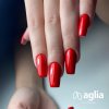CHILLI RED color UV gel AGLIA