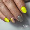 GAUDY YELLOW color UV gel AGLIA