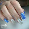 TURQUOISE GLASS Vitrage glass-effect gel polish AGLIA