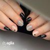 BLACK color UV gel AGLIA