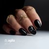 PERFECT BLACK color gel polish AGLIA