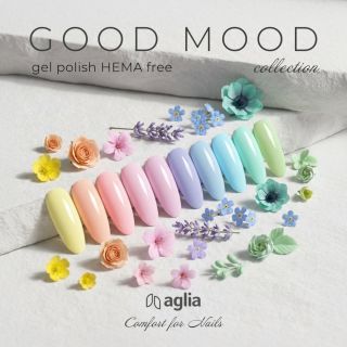 🌸GOOD MOOD Collection🌸 🌼Je tady kolekce 10 barevných gel laků v jemných pastelových tónech, se kterými snadno vytvoříte...