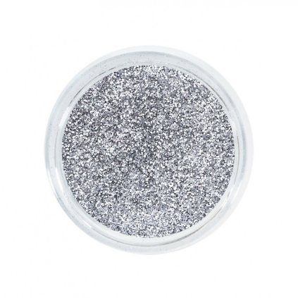 SILVER glitter per unghie AGLIA