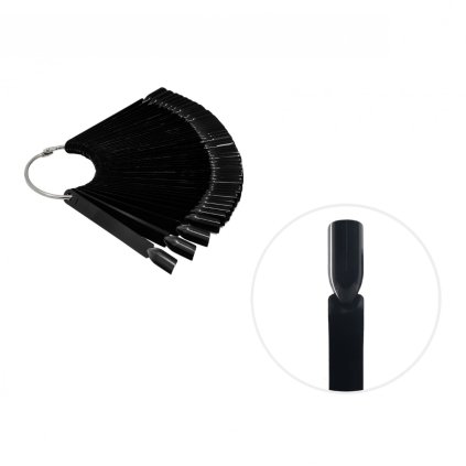 DISPLAY TIPS SQUARE Black campionario tip su anello AGLIA