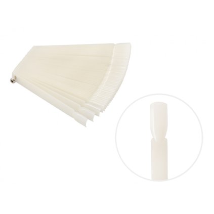 DISPLAY TIPS SQUARE Natural campionario tip su anello AGLIA