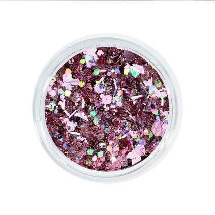 EUPHORIA ROSE glitter per unghie AGLIA