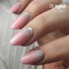BUILDER DIAMOND Milky Pink stavebný UV gél AGLIA