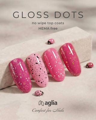 🌸GLOSS DOTS🌸 🌸 Predstavujeme nové bezvýpotkové top coaty GLOSS DOTS s jemným bodkovaným efektom a vysokým dlhotrvajúcim...