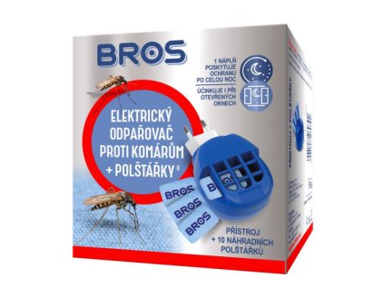 bros elektricky odparovac proti komarum s polstarkem 500x500
