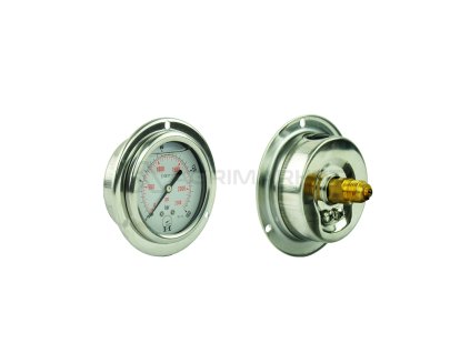10385 manometr s upevnenim 63mm 0 160bar 1 4