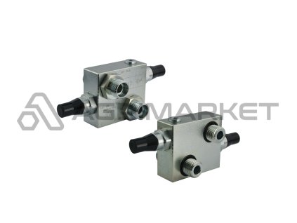 Omezovací ventil tlaku s křížovým propojením VAU OM 1/2" 50-200 bar