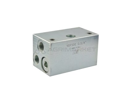 11204 hydraulicky ventil seci stroje dvojity