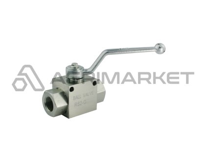 Vysokotlaký 2/2 cestný kulový kohout 1" 140L/min