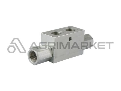 Dvojitý zpětný ventil "zámek" pro dvojčinný válec VBPDE 3/8''