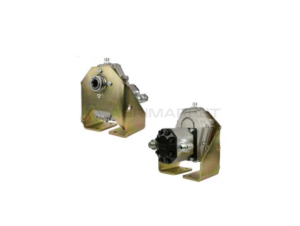 11792 1 prevodovka s hydraulickym cerpadlem a zesilenym drzakem pripevnenym k zakladne