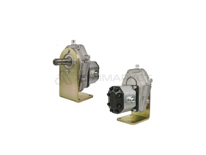 11849 1 prevodovka s hydraulickym cerpadlem a drzakem pripevnenym k zakladne