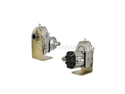 11864 1 prevodovka s hydraulickym cerpadlem a drzakem pripevnenym k zakladne