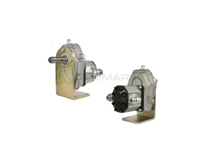 11873 1 prevodovka s hydraulickym cerpadlem a drzakem pripevnenym k zakladne