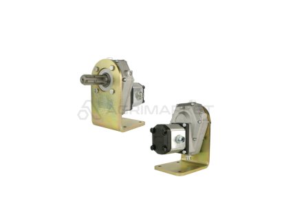 11888 1 prevodovka s hydraulickym cerpadlem a drzakem pripevnenym k zakladne