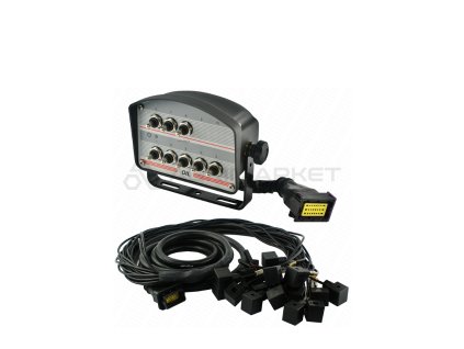 12329 ovladaci panel s osmi spinaci a sadu kabelu 12v dc