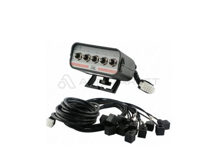 12353 ovladaci panel s peti spinaci a sadu kabelu 24v