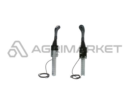 Joystick Indemar 6019 s jedním tlačítkem - lanko s kouli. Sada s montážní držák