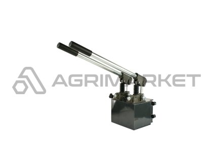 Dvě ruční hydraulické čerpadla 25 cm3 a 45 cm3 nádrž 6 L