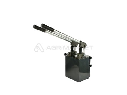 13436 dve rucni hydraulicke cerpadla 12 cm a 25 cm nadrz 10 l
