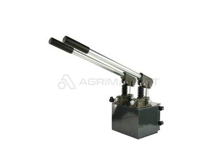 13454 dve rucni hydraulicke cerpadla 45 cm a 45 cm nadrz 6 l