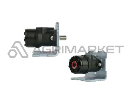 Hydraulický motor BMR absorpce: 125cm3/ot otáčky: 480ot/min s hřídelí o tloušťce 32mm s montážní deskou 90