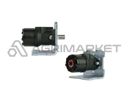 Hydraulický motor BMR absorpce: 200cm3/ot otáčky: 300ot/min s hřídelí o tloušťce 32mm s montážní deskou 90