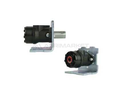 14573 hydraulicky motor bmr absorpce 80cm3 otacku 750ot min s montazni deskou 90 a objimku