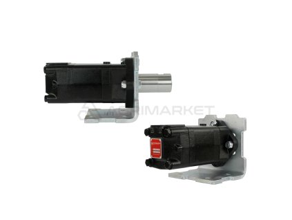 14756 hydraulicky motor sms 400 absorpce 400cm3 ot otacky 190ot min s montazni deskou 90 a objimku