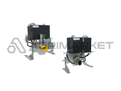 Mobilní agregát 100 L nádrž  s maximálním účinnost čerpadla 67 L