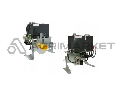 Mobilní agregát s rozvaděč 4 sekční 80L, 100L nádrž s maximálním účinnost čerpadla 67L