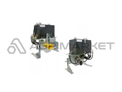 Mobilní agregát s rozvaděč 3 sekční 80L, 100L nádrž s maximálním účinnost čerpadla 80L