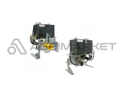 Mobilní agregát s rozvaděč 3 sekční 80L, 75L nádrž s maximálním účinnost čerpadla 80L