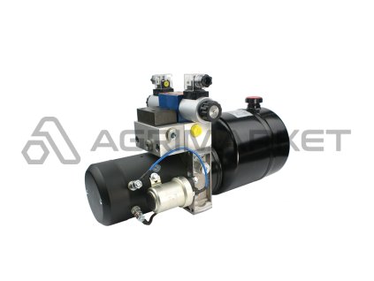 Agregát hydraulický napětí 1-sekční 12V 1,6KW 2,0cm3 olejová nádrž: 14L