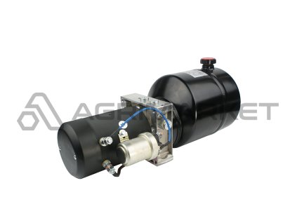 Agregát hydraulický napětí 24V 2,2KW 3,3cm3 olejová nádrž: 6L + výpustný ventil