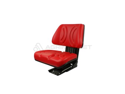 16025 sedadlo pro traktor zetor cervene
